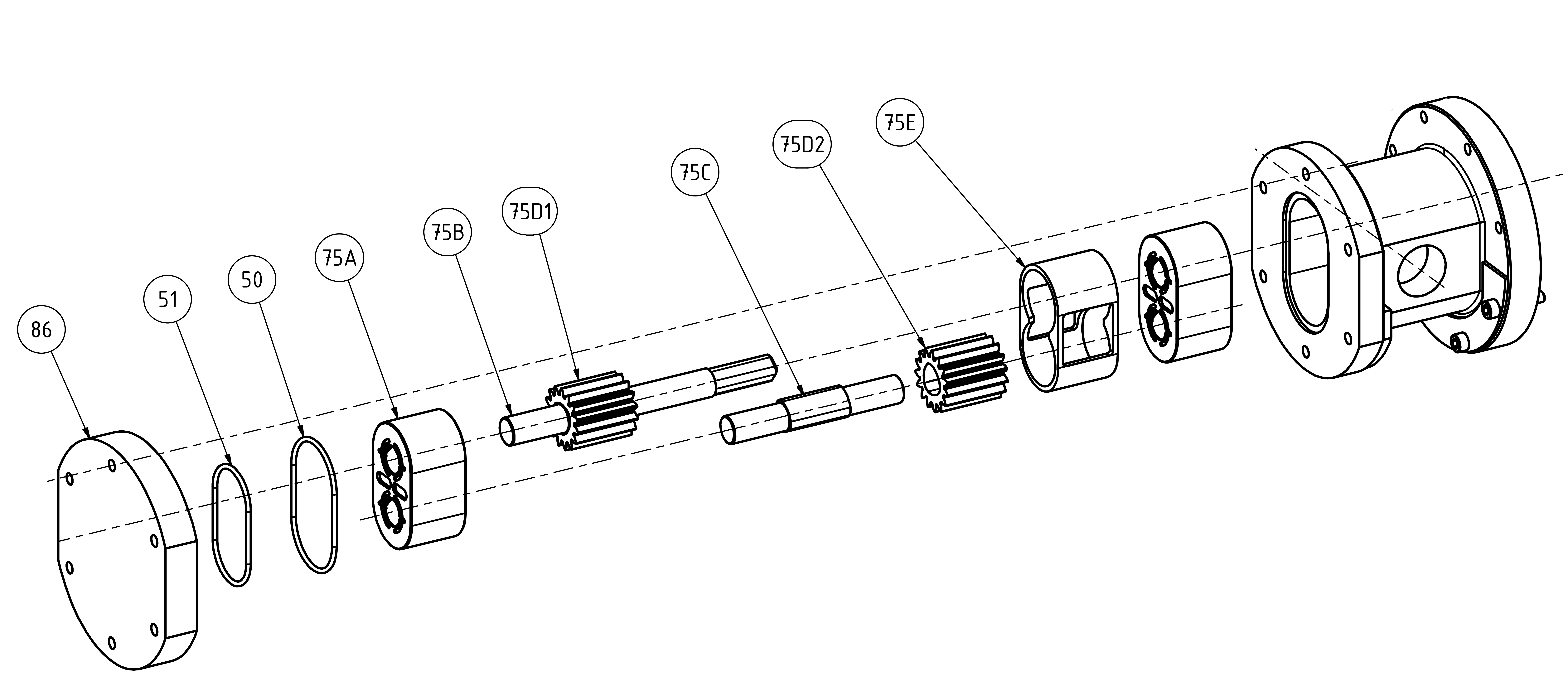 Chemikalienbeständige Zahnradpumpen TEF-MAG® für Hochdruck- und Hochtemperaturanwendundungen