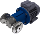 Rotary vane pump VANE-MAG® MPA 214 (I° Range)